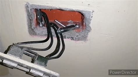 electrical wall box repair|electrical box screw hole broken.